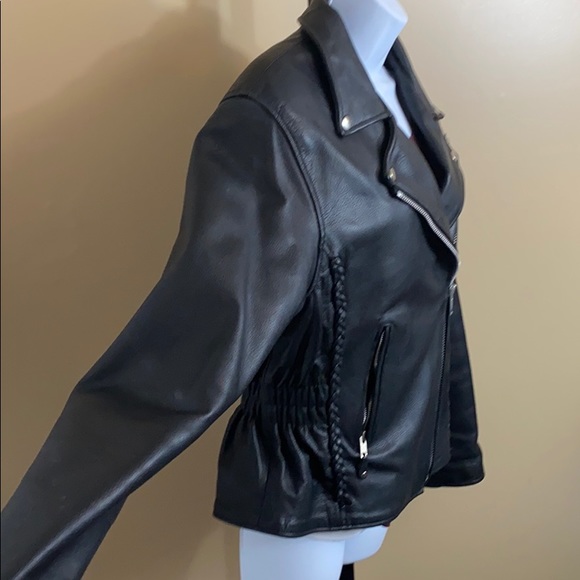 Hot Leathers Jackets & Coats Heavy Duty Super Warm Black Leather